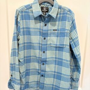 Volcom Boys Plaid Shirt